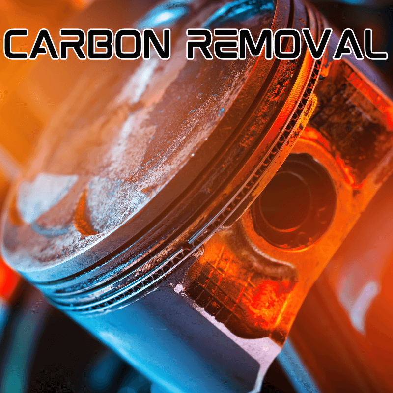 carbon removal using laser